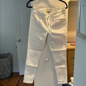 American Eagle Women's White Jeans